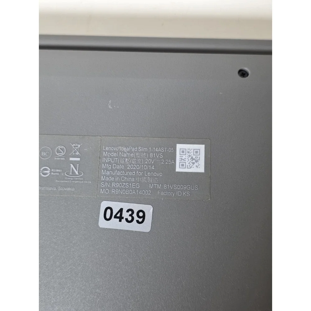 Lenovo Ideapad Slim 1 14AST-05 14